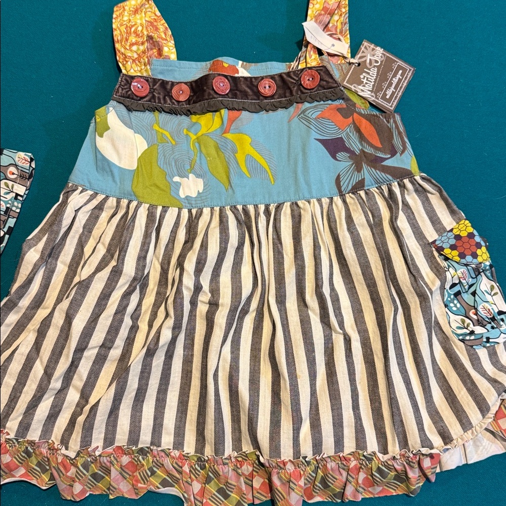 Matilda Jane top and skirt NWT, bag and spare button size - Picture 2 of 3